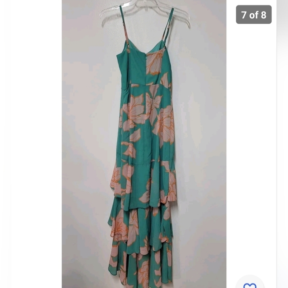 Anthropologie Hutch Floral Tiered Maxi Dress Size 0 - Picture 7 of 8